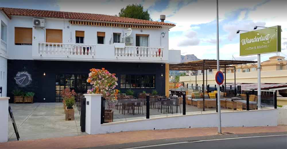Wanderlust Coffee Shop Albir Life Coffee and food bar in Albir