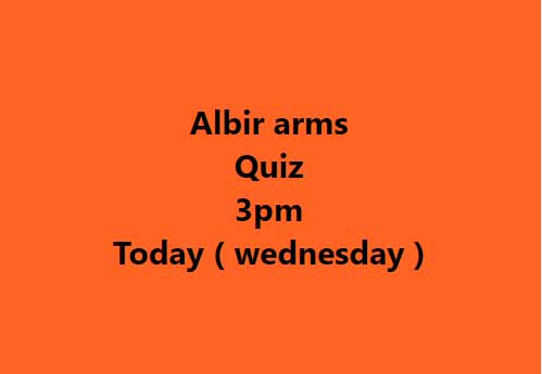 Pub Quiz Albir Arms