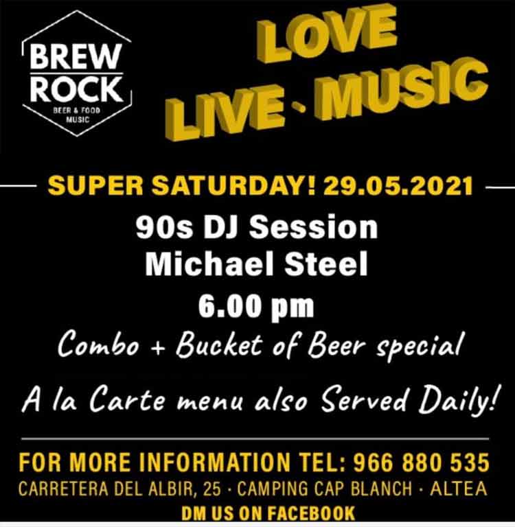 brew rock super saturday