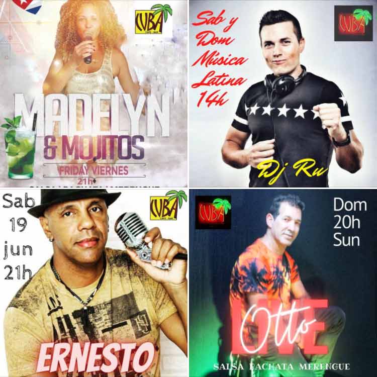 Live music at Cuba Bar