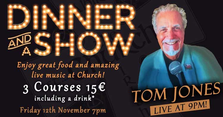 Dinner show Tom Jones